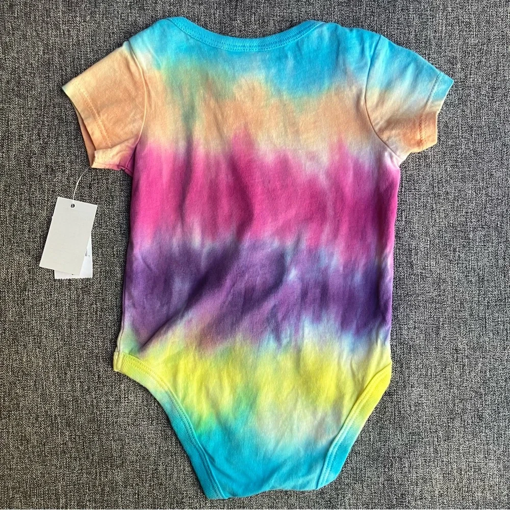 NWT Disney Baby Bodysuit Walt Disney World Mickey Mouse Tie Dye Onesie 6M